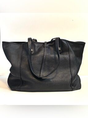Stella & Dot Large Pebbled Leather Paris Market Tote NWOT